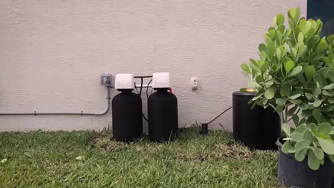 Filtration + softening system example